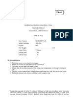 SOAL EKONOMI Ujian Sekolah 2020