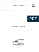 Zizioulas - Ser Otro, Ontología de La Alteridad PDF