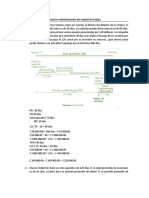 Ejercicios Administración Del Capital de Trabajo