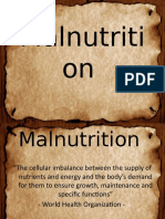 MALNUTRITION