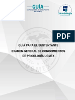 EGC UGMEX Psicología Guía para Sustentante