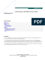 Ericsson Md110 Bc12 Sp5 Using E1 Iso-Qsig To Cisco Unified Callmanager 5.0