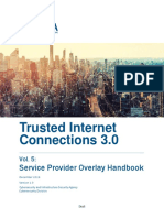 Draft TIC 3.0 Vol. 5 Service Provider Overlay Handbook