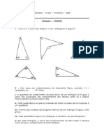 Atividade I - 8º Ano - 2º Bim