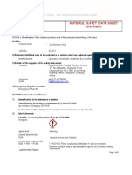 Iso Nicotinic Acid CAS No 55-22-1: Material Safety Data Sheet Sds/Msds