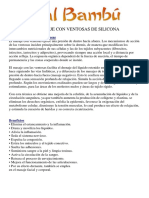 Protocolo Masaje Con Ventosas Silicona Divial Bambú PDF