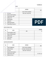 Plumbing Design Criteria Water Supply Demand Calculation Reference Code UPC - 2009