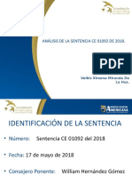 Analisis Sentencia Ce Relacionada Con Derecho Disciplinario