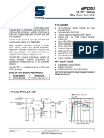 3A, 27V, 365Khz Step-Down Converter: The Future of Analog Ic Technology