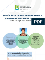 Teoria Incertidumbre Enfermedad Mishel PDF