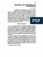 Dismissal VS Discharge