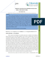 Performance Divergence and Financial Dis PDF