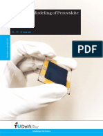 Electical Modeling of Perovskite Solar Cells PDF