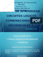 Tema 7. Códigos y Métodos de Implementación