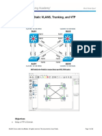 Chapter 3 Lab 3-1 - Static VLANS, Trunking, and VTP: Topology