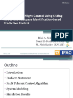 Fault Tolerant Flight Control Using Sliding Modes and Subspace Identification-Based Predictive Control