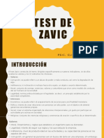 Test de Zavic