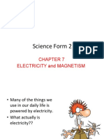 Science Form 2: Electricity and Magnetism