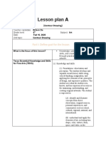 Lesson Plan: Part I: Define Goal For The Lesson