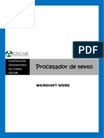 Unidad Ii - Procesador de Textos Microsoft Word