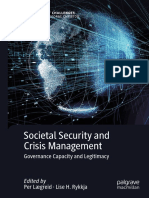 Societal Security and Crisis Management by Per Lægreid, Lise H. Rykkja