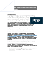 Mapa Conceptual Sobre Reclutamiento y Selección Del Talento Humano