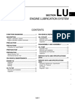 Engine - VQ25DE and VQ35DE Lubrication System