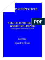 Interaction Between Structural and Geotechnical Engineers - Slides PDF