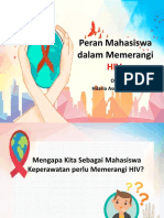 Peran Mahasiswa Dalam Memerangi HIV OLEH Hilaria Asri