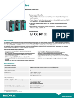 EDS-510A Series: 7+3g-Port Gigabit Managed Ethernet Switches