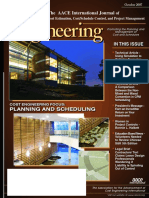 The AACE International Journal: Planning and Scheduling