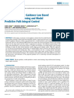 Learning To Guide: Guidance Law Based On Deep Meta-Learning and Model Predictive Path Integral Control