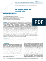 Context Deep Neural Network Model For Predicting Depression Risk Using Multiple Regression