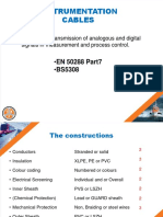 Instrumentation Cables: - EN 50288 Part7 - BS5308