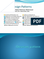 Design Patterns: Engr. Abdul-Rahman Mahmood