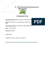 RILEM TC WMR - TG5 Environmental Assessment of WMR Asphalt: Please Send To and December 2019