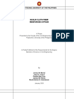 Muslin Cloth Fiber Reinforced Gypsum: Polytechnic University of The Philippines