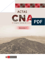 Actas Iii Congreso Nacional de Arqueologia Volumen I PDF