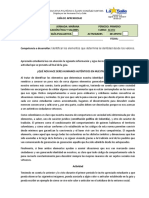 Guias de Aprendizaje Sexto I Periodo ETICA Y VALORES