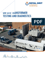 On-Site Transformer Testing and Diagnostics