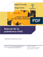 Manual de La Plataforma UPDS-Crear Recurso Archivo v2