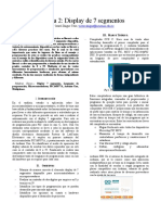 Informe - 2 - Display de 7 Segmentos