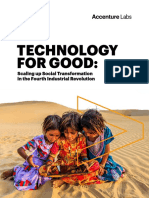 Technology For Good:: Scaling Up Social Transformation in The Fourth Industrial Revolution