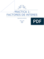 Factores de Interes