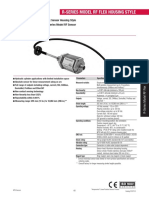 Flex Sensor Housing Style For The R-Series Model RF Sensor