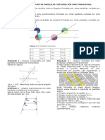 Aula - Ângulos Congruentes e Suplementares em Retas Paralelas Cortadas Por Uma Transversal