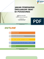 FORMULARIUM OBAT Di PKM 2019 SUKABUMI 26 NOV 2019 Ed1