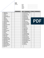 Paket Sembako Lebaran: Daftar Pesanan