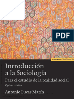 Introducción A La Sociología para El Estudio de La... - (INTRODUCCIÓN A LA SOCIOLOGÍA. para El Estudio de La Realidad Social)