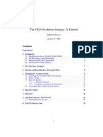 CMA-ES With MATLAB Code